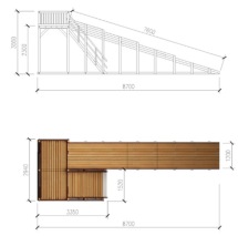 Зимняя горка Зима-6 Зимняя горка Зима-6