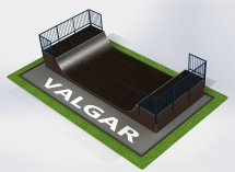 Халф-пайп (Half-pipe 1.5 m)