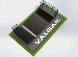 Халф-пайп (Half-pipe 1.5 m), фото 2