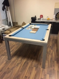 БИЛЬЯРДНЫЙ СТОЛ 6 ФУТОВ "РЕПНИН" ХАЙ-ТЕК STYLE (пул), фото 1