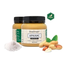 Арахисовая паста с морской солью, в пластике, 250г