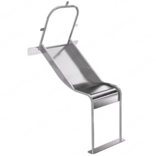 Горка из нержавеющей стали размером 1030х480 мм, фото 1