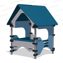 Игровой домик Romana 057.72.00 для детских площадок Игровой домик Romana 057.72.00 для детских площадок