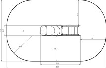 Горка ДС005 для детской игровой площадки Горка ДС005 для детской игровой площадки