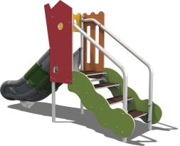 Горка ДС005 для детской игровой площадки, фото 2 Горка ДС005 для детской игровой площадки, фото 2