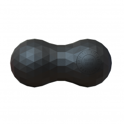 Набор из двух массажных мячей с кистевым эспандером черный, фото 10