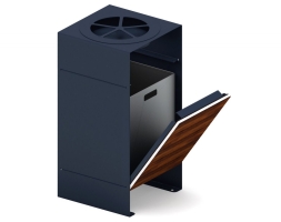 Урна парковая с пепельницей (под анкера) Символ 10, фото 2 Урна парковая с пепельницей (под анкера) Символ 10, фото 2