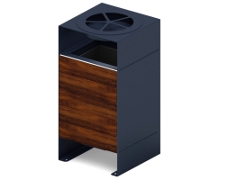 Урна парковая с пепельницей (под анкера) Символ 10, фото 3 Урна парковая с пепельницей (под анкера) Символ 10, фото 3