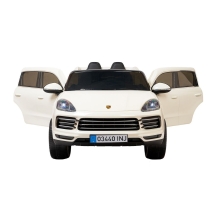 Электромобиль Porsche Cayenne S белый