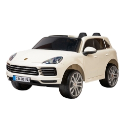 Электромобиль Porsche Cayenne S белый, фото 1