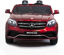 Детский электромобиль Mercedes Benz GLS63 LUXURY 4x4 12V 2.4G - Red - HL228-LUX-R