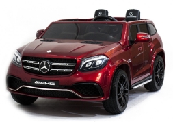 Детский электромобиль Mercedes Benz GLS63 LUXURY 4x4 12V 2.4G - Red - HL228-LUX-R, фото 1