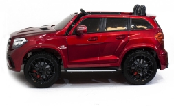 Детский электромобиль Mercedes Benz GLS63 LUXURY 4x4 12V 2.4G - Red - HL228-LUX-R, фото 2