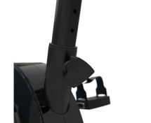 Велотренажер DFC B504BB магнитный (черный корпус, голубая полоса)