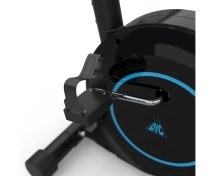 Велотренажер DFC B504BB магнитный (черный корпус, голубая полоса)