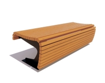 Банкетка Сквер, Лиственница 1,5 м