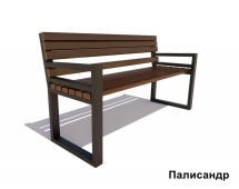 Скамейка садовая Модерн, Сосна 1,2 м