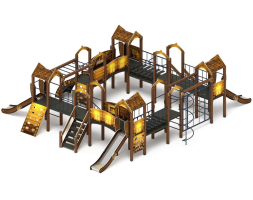 Детская игровая площадка ДИК 2.01.8.01-02, фото 2 Детская игровая площадка ДИК 2.01.8.01-02, фото 2