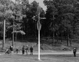 Скульптура из нержавеющей стали Торнадо Малый размер, фото 5