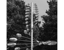 Скульптура из нержавеющей стали Торнадо Малый размер