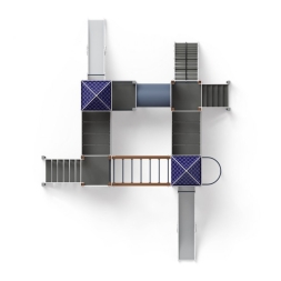 Детская игровая площадка Замок Пиксель ДИК 2.18.02-13 H=1200 H=1500, фото 5