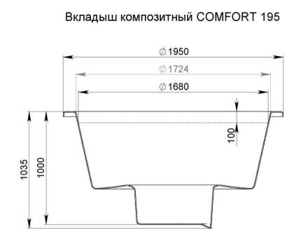 Купель COMFORT 195 HOT (термососна), фото 10