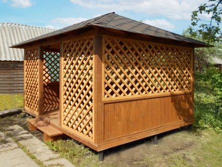 Прямоугольная беседка ВЕРАНДА, фото 7