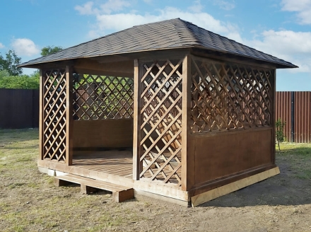 Прямоугольная беседка ВЕРАНДА, фото 8