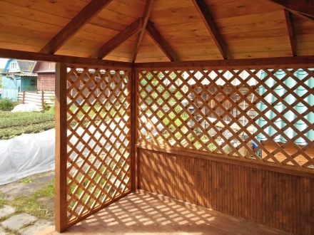 Прямоугольная беседка ВЕРАНДА, фото 9