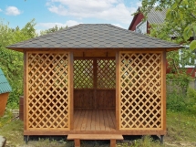 Прямоугольная беседка ВЕРАНДА Прямоугольная беседка ВЕРАНДА