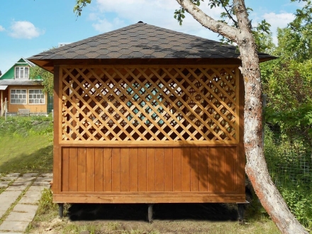 Прямоугольная беседка ВЕРАНДА, фото 2