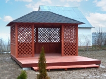 Прямоугольная беседка ВЕРАНДА Прямоугольная беседка ВЕРАНДА