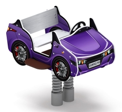 Кабриолет - Качалка на пружине двухместная машинка - ИО 23.03.02-03.И1, фото 1