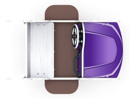 Кабриолет - Качалка на пружине двухместная машинка - ИО 23.03.02-03.И1, фото 5