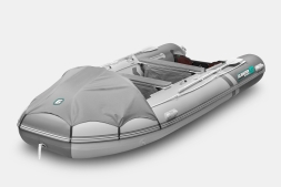 Gladiator E 450 PRO AIR Светло-темносерый моторная лодка ПВХ , фото 4 Gladiator E 450 PRO AIR Светло-темносерый моторная лодка ПВХ , фото 4