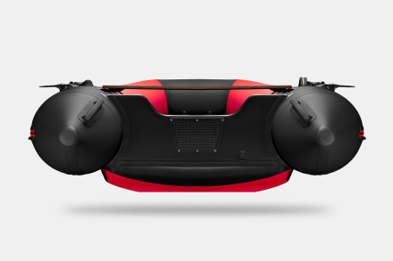 GLADIATOR E 330 S AIR SPORT Красно-черный моторная лодка ПВХ, фото 5