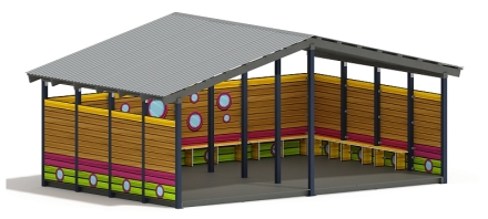 Теневой навес (Лукоморье) - МФ 70.6.4-15, фото 4