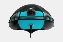 Gladiator C 330 AL ACTIVE Черно-бирюзовый моторная лодка ПВХ Алюминиевый пайол, фото 8