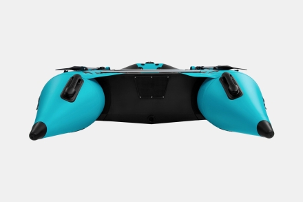 Gladiator C 330 AL ACTIVE Черно-бирюзовый моторная лодка ПВХ Алюминиевый пайол, фото 9