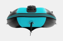 Gladiator C 330 AL ACTIVE Черно-бирюзовый моторная лодка ПВХ Алюминиевый пайол