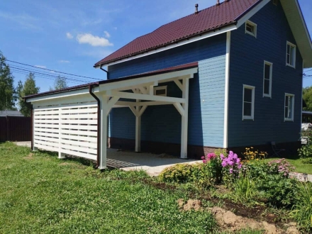 Навес для машин ЭЛАНД Несущий каркас, фото 4