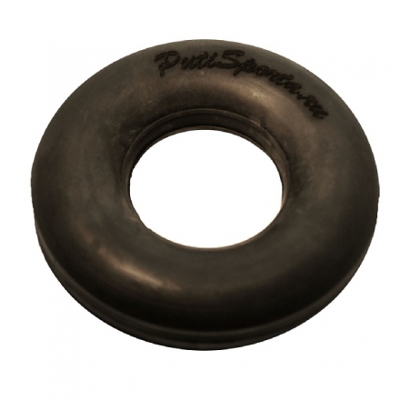 Эспандер кольцо нагрузка 70-75кг d-80мм ребристый с логотипом Putisporta, фото 1