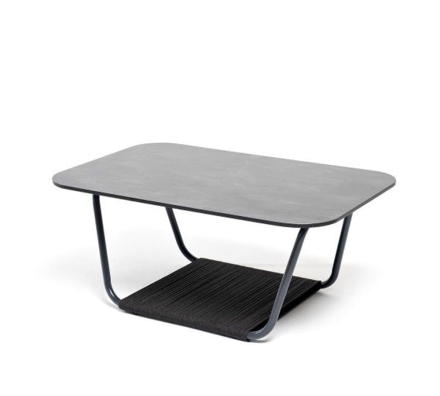 Зона 13 Канны лаунж-зона 5-местная плетеная из роупа (веревки), цвет темно-серый, фото 18