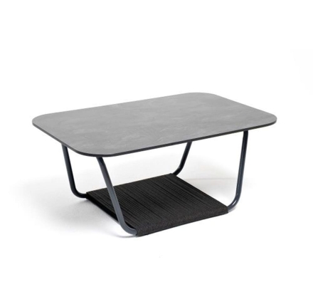 Зона 13 Канны лаунж-зона 5-местная плетеная из роупа (веревки), цвет темно-серый, фото 21