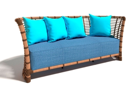 Диван 3-х местный &quot;Бамбук&quot;, фото 1