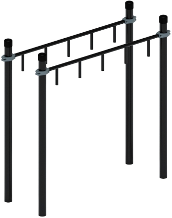 Воркаут ЛОВ 108 серый ВТ 102.10-03, фото 3