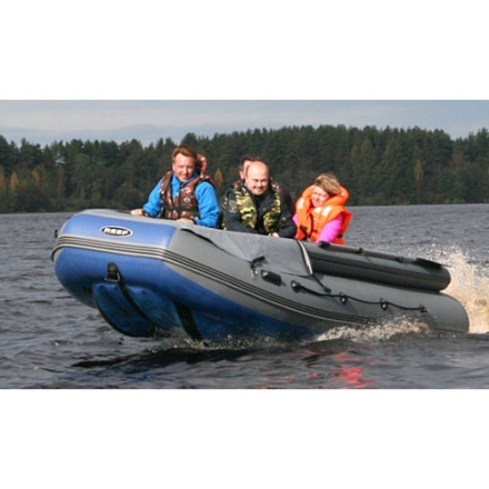 Лодка ПВХ REEF Тритон 420F НД под мотор ФАЛЬШБОРТ, фото 4