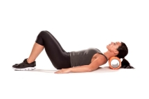 Массажный цилиндр GRID 33 см лайм Массажный цилиндр GRID 33 см лайм