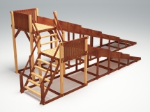 Зимняя горка Зима-7