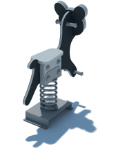 Качалка на пружине КНП-050 для детской площадки